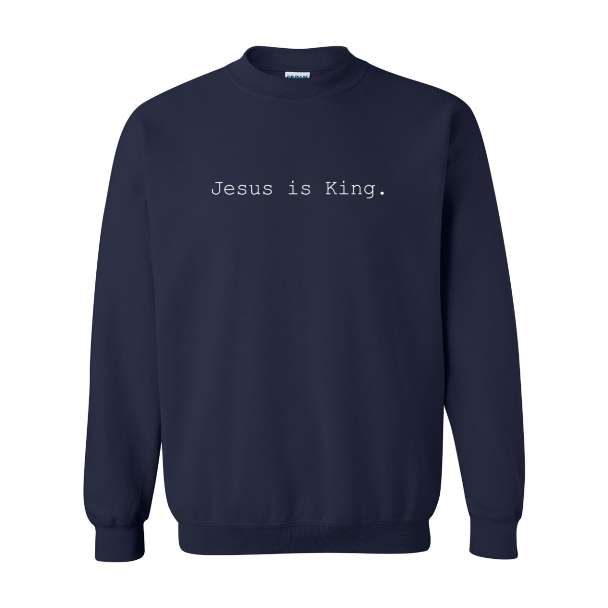 Jesus Is King クルーネックスウェット Jesus is King. - Christian Crewneck – Joshua1
