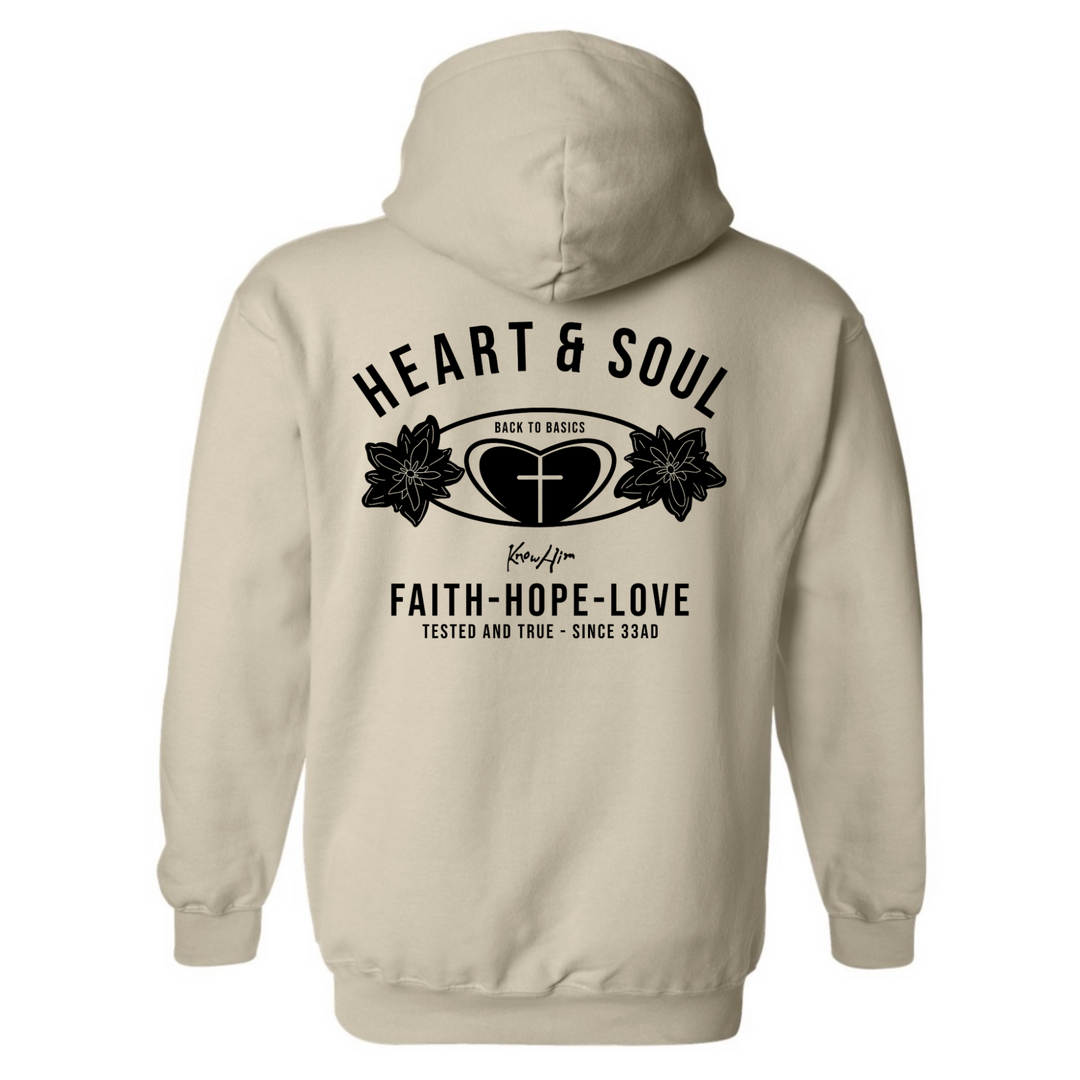 Know Him (Heart and Soul) - Hoodie