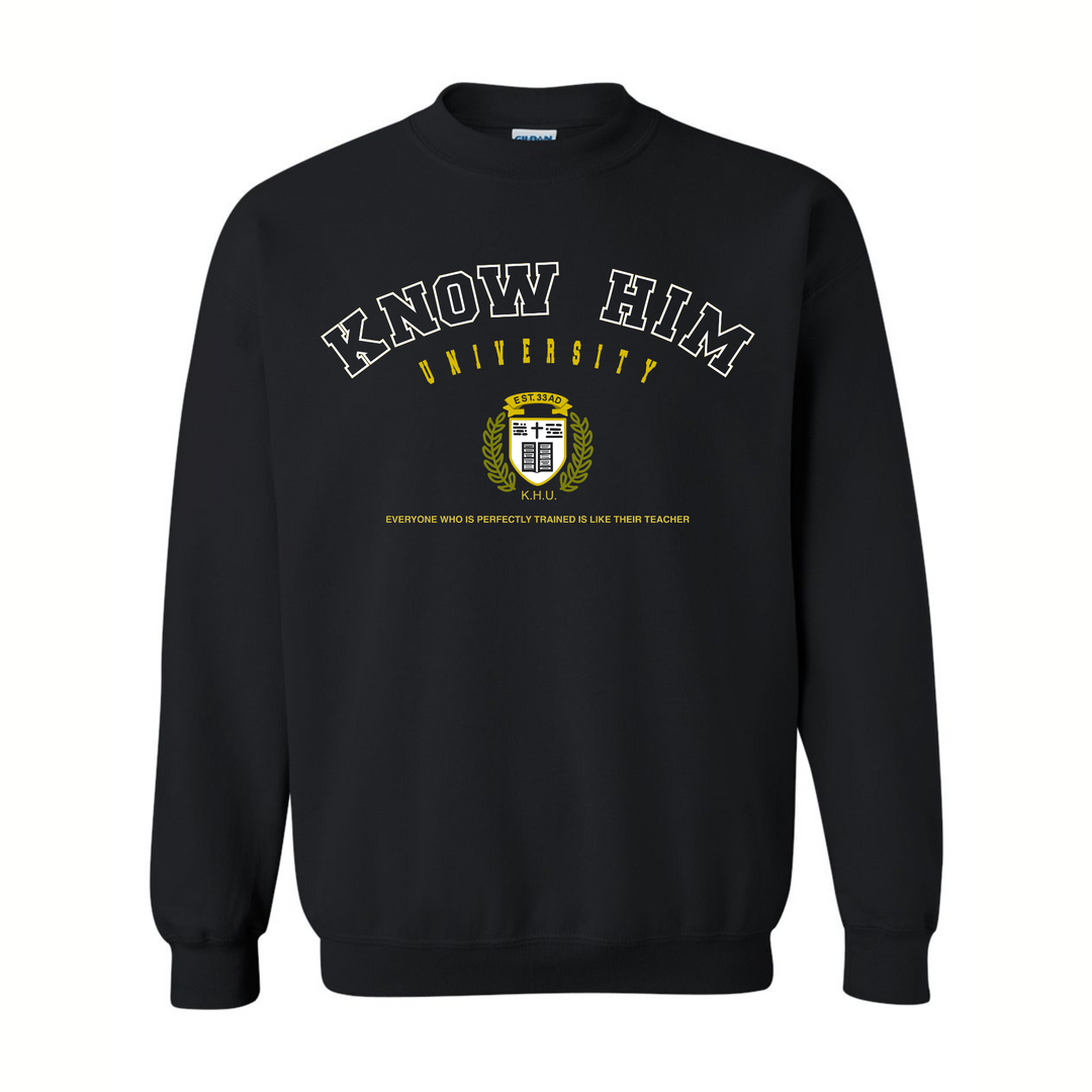 Know Him (University) - Crewneck