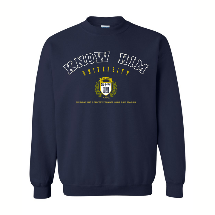 Know Him (University) - Crewneck