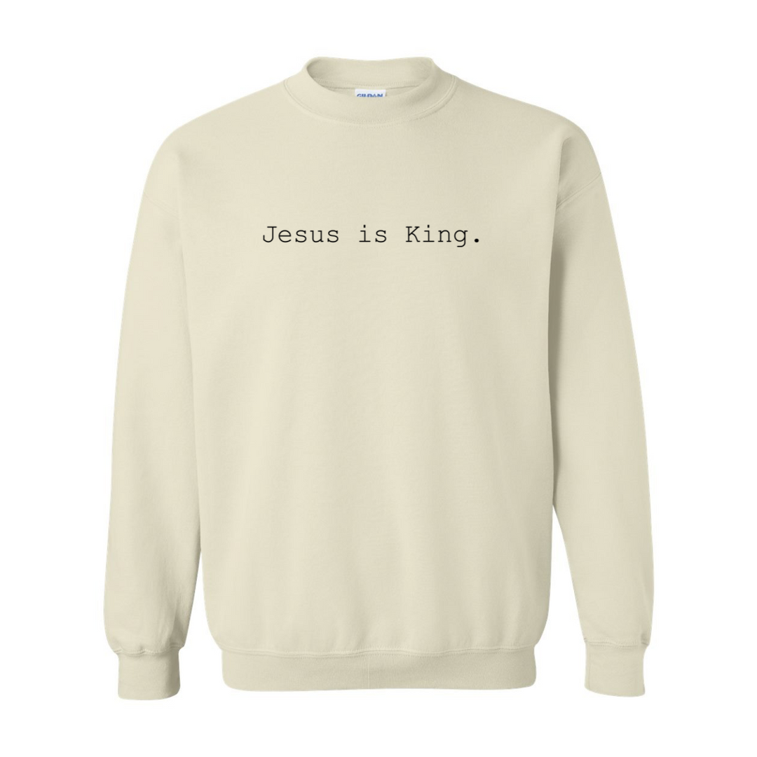 Jesus is King. - Crewneck