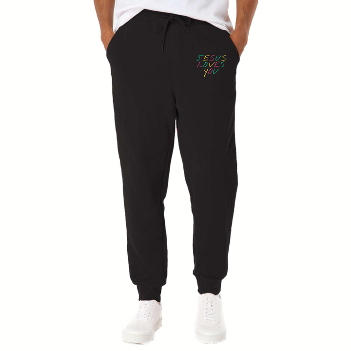 Jesus Loves You (Colorful) - Sweatpants