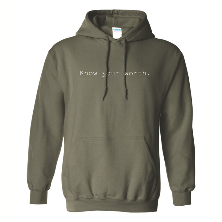Know Your Worth. - Hoodie