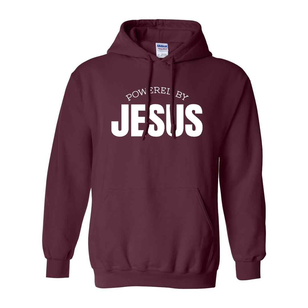 Powered by Jesus - Hoodie
