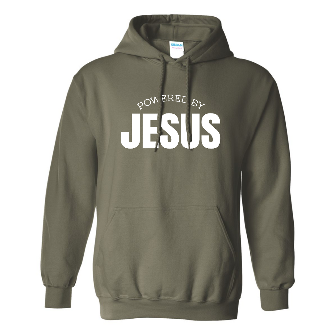 Powered by Jesus - Hoodie
