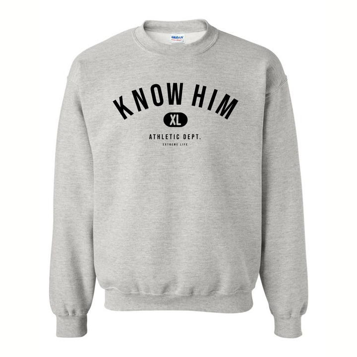 Know Him (Athletic Department) - Crewneck