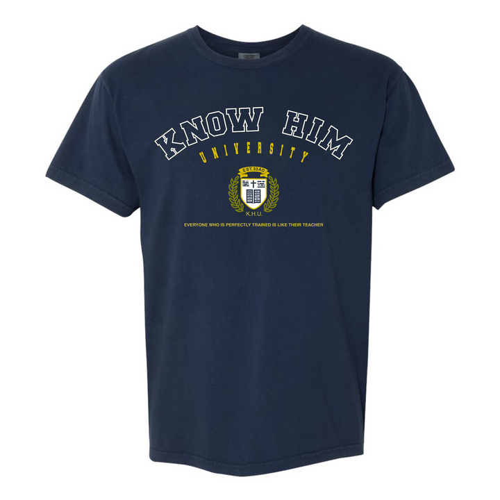 Know Him (University) - Shirt
