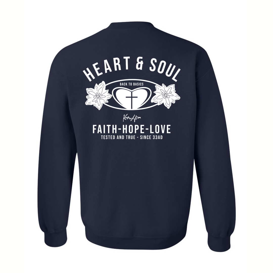 Know Him (Heart and Soul) - Crewneck