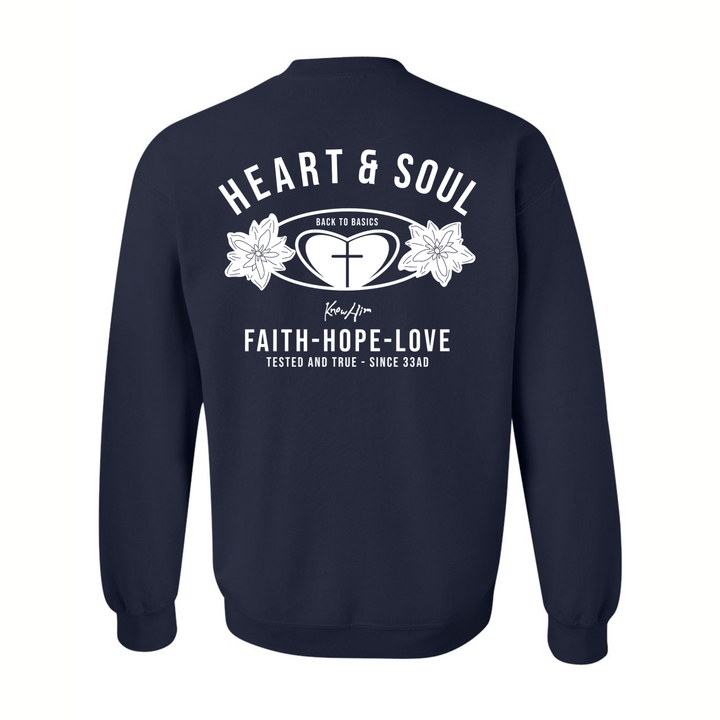 Know Him (Heart and Soul) - Crewneck