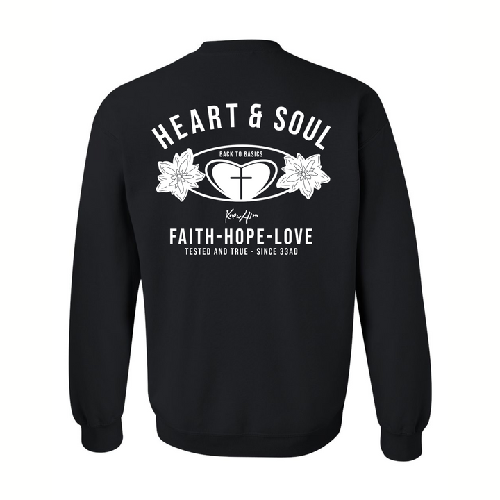 Know Him (Heart and Soul) - Crewneck