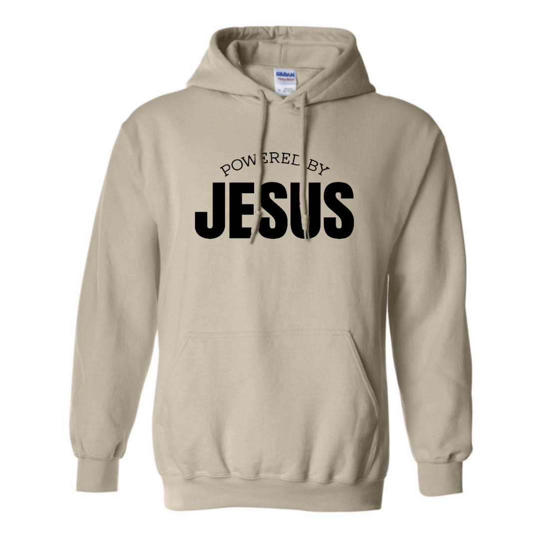 Powered by Jesus - Hoodie