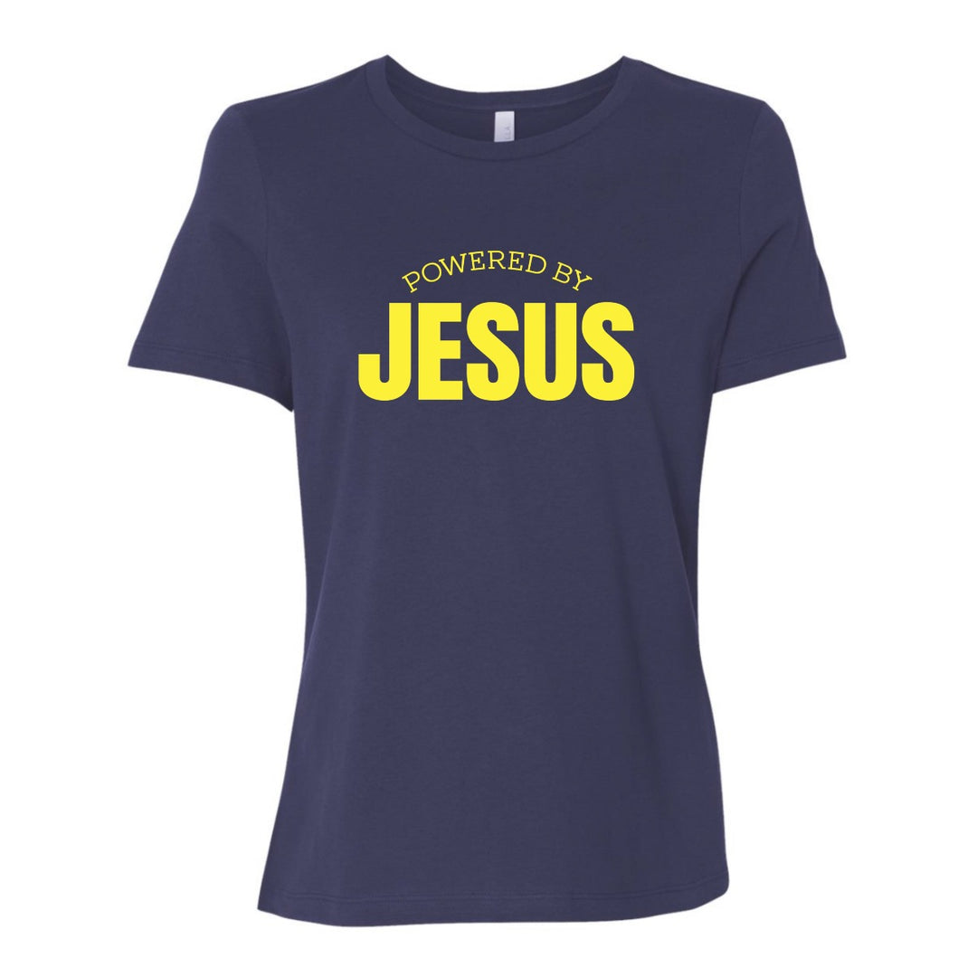 Powered by Jesus - Women's Shirt