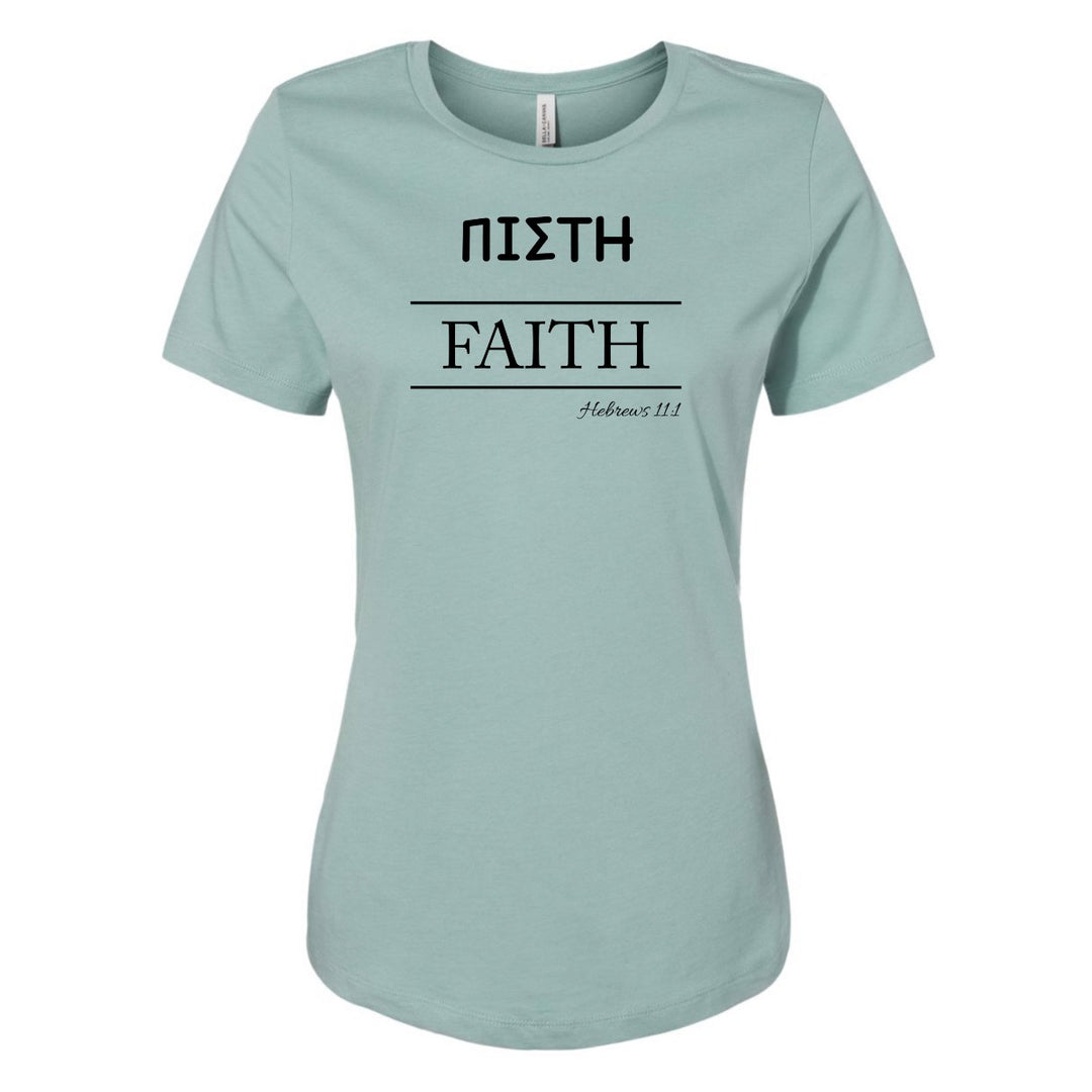 Faith (Greek) - Women's Shirt