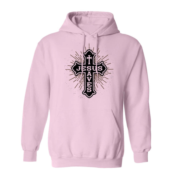 Jesus Saves (Cross) - Hoodie
