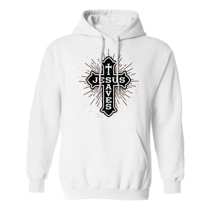 Jesus Saves (Cross) - Hoodie