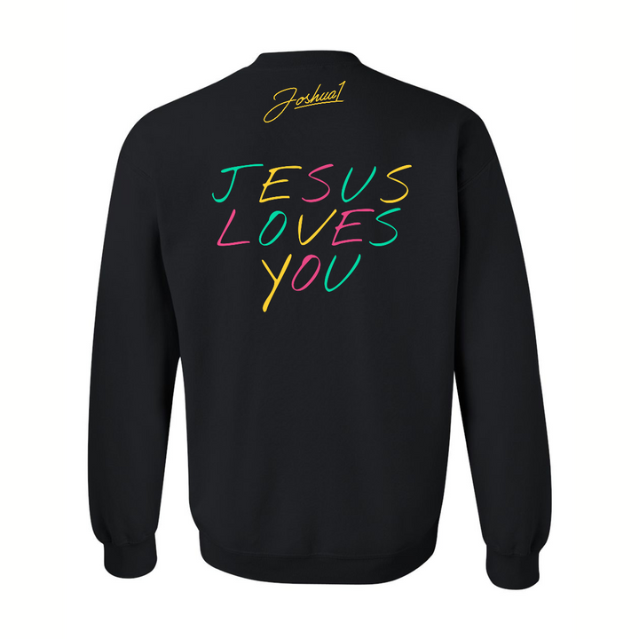Jesus Loves You (Colorful) - Crewneck